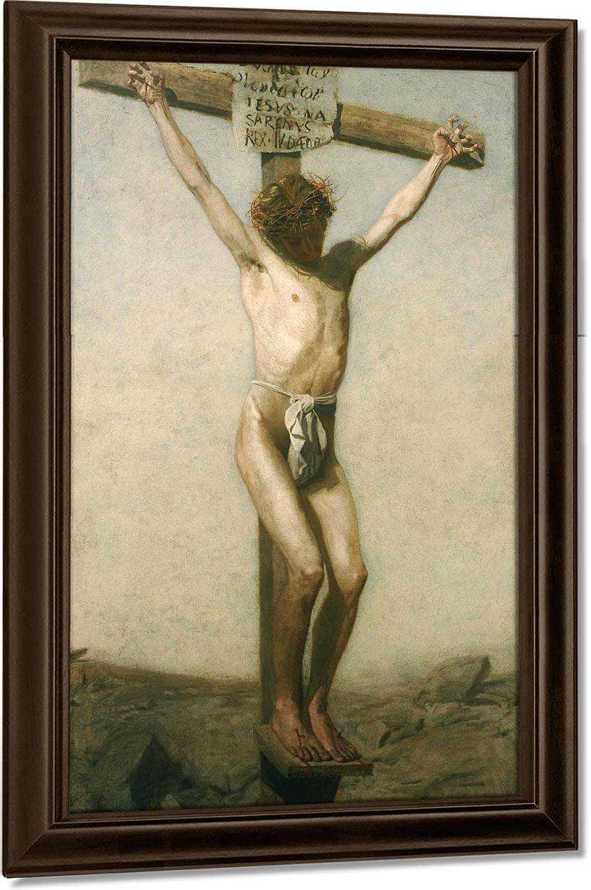The Crucifixion By  Thomas Eakins Fine Art Print