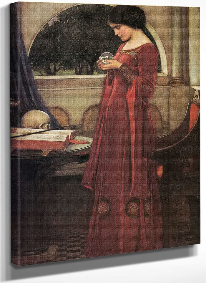 The Crystal Ball By John Waterhouse Fine Art Print