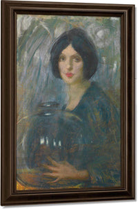 The Crystal Globe By Alice Pike Barney Fine Art Print