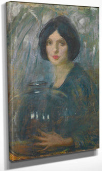 The Crystal Globe By Alice Pike Barney Fine Art Print