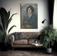 The Crystal Globe By Alice Pike Barney Fine Art Print