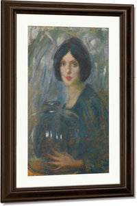 The Crystal Globe By Alice Pike Barney Fine Art Print