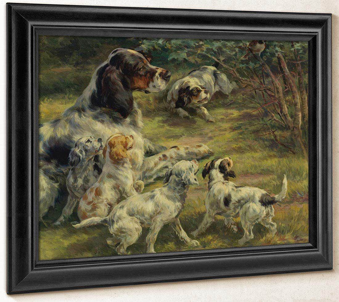 The Curious Pups By Edmund Henry Osthaus Fine Art Print