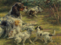 The Curious Pups By Edmund Henry Osthaus Fine Art Print