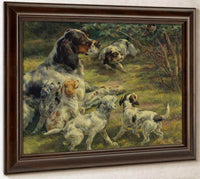 The Curious Pups By Edmund Henry Osthaus Fine Art Print