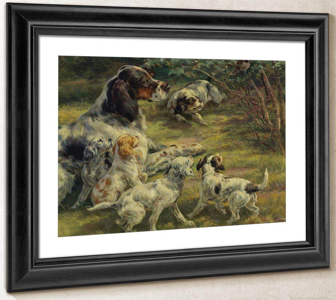 The Curious Pups By Edmund Henry Osthaus Fine Art Print