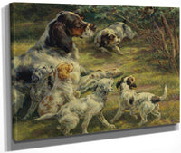 The Curious Pups By Edmund Henry Osthaus Fine Art Print