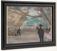 The Curtain By Edgar Degas Fine Art Print