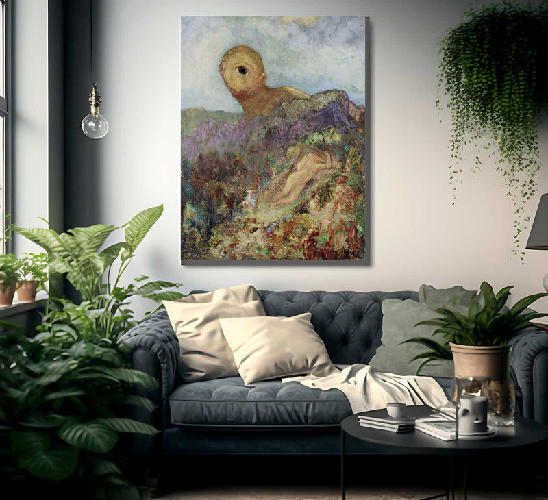 The Cyclops 1914 By Odilon Redon Fine Art Print