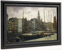 The Damrak Amsterdam By George Hendrik Breitner Fine Art Print