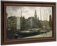 The Damrak Amsterdam By George Hendrik Breitner Fine Art Print