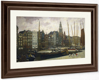 The Damrak Amsterdam By George Hendrik Breitner Fine Art Print