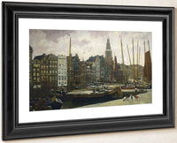 The Damrak Amsterdam By George Hendrik Breitner Fine Art Print