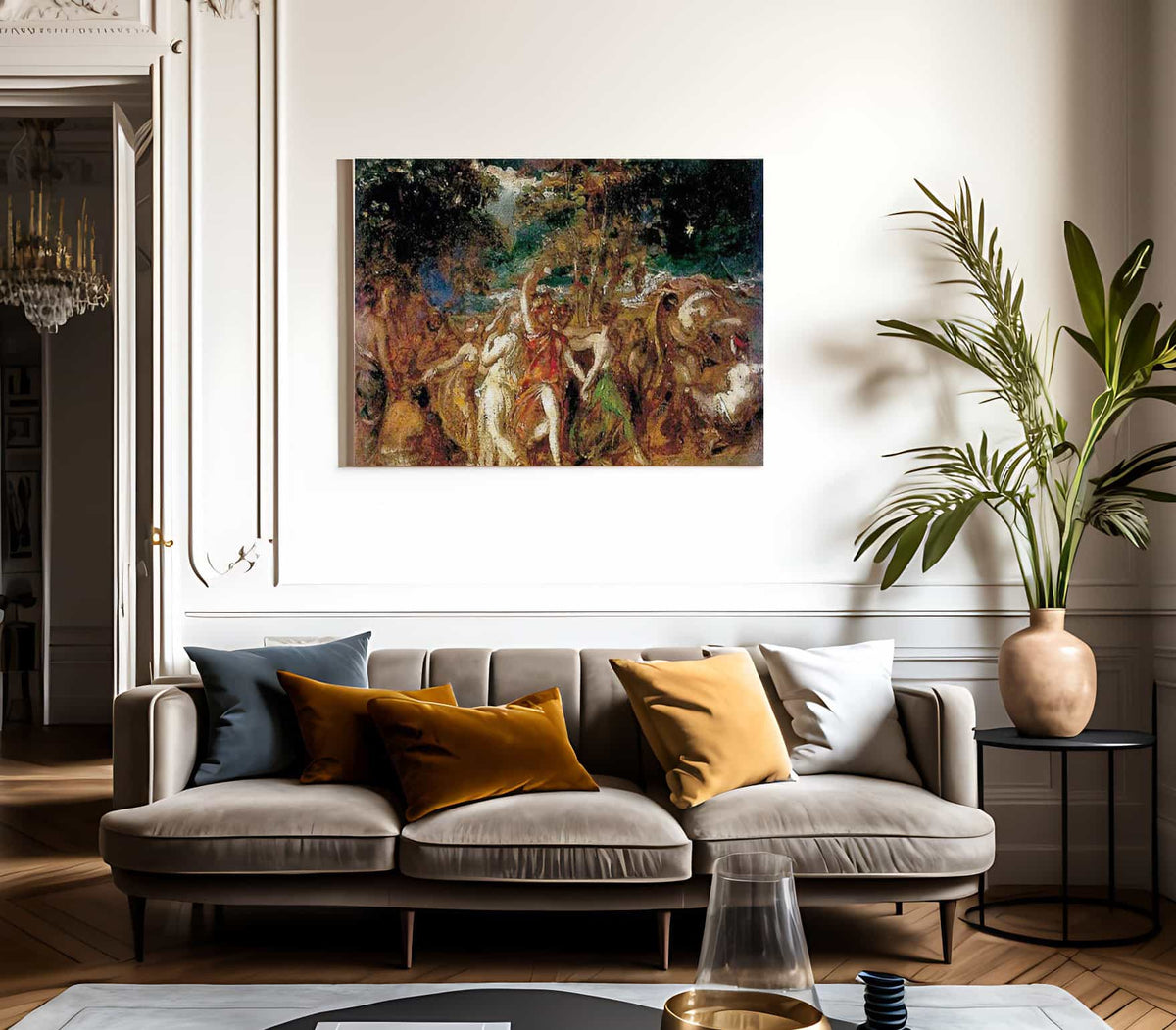 The Dance By William Etty Fine Art Print