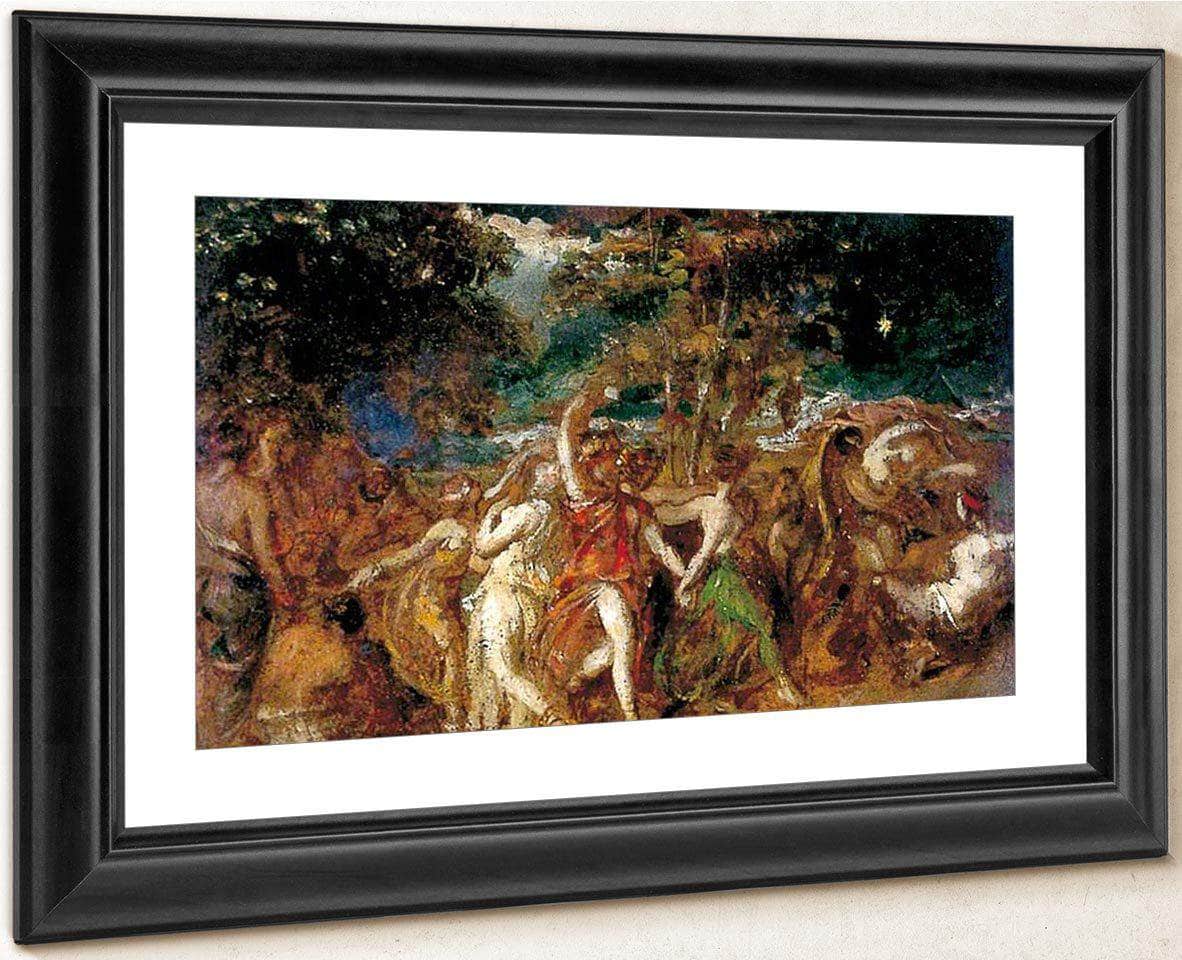 The Dance By William Etty Fine Art Print