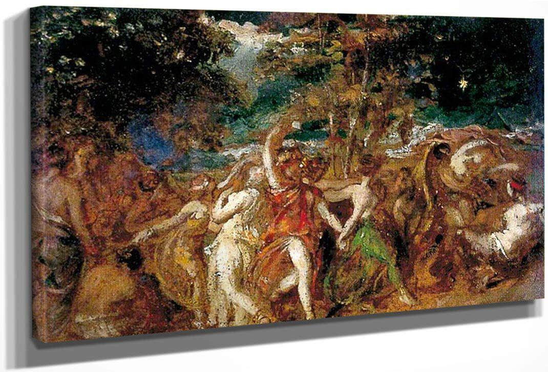 The Dance By William Etty Fine Art Print