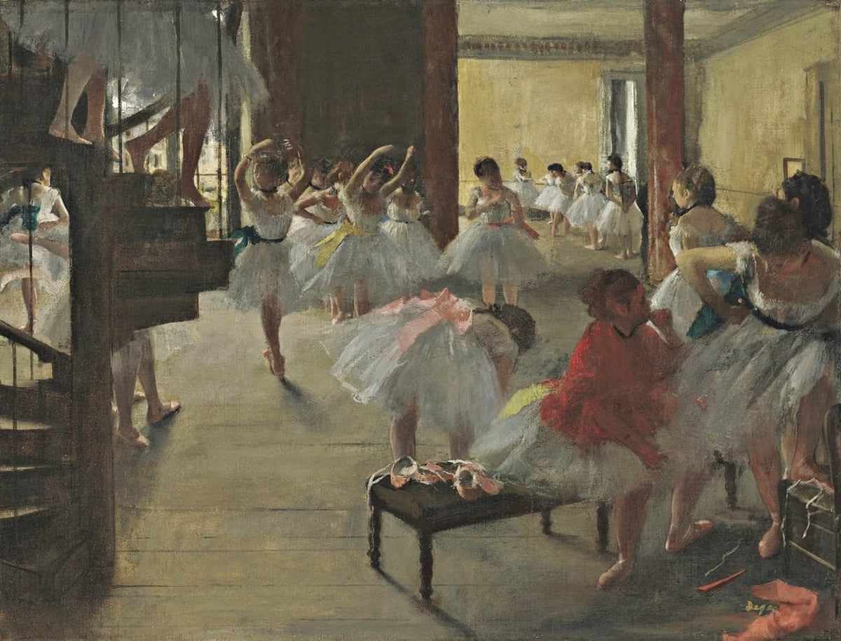 The Dance Class Painting Edgar Degas Canvas Art Fine Art Print