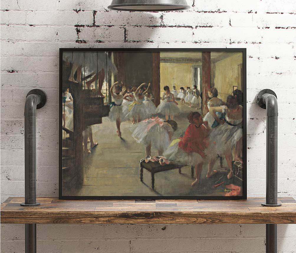 The Dance Class Painting Edgar Degas Canvas Art Fine Art Print
