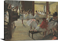 The Dance Class Painting Edgar Degas Canvas Art Fine Art Print
