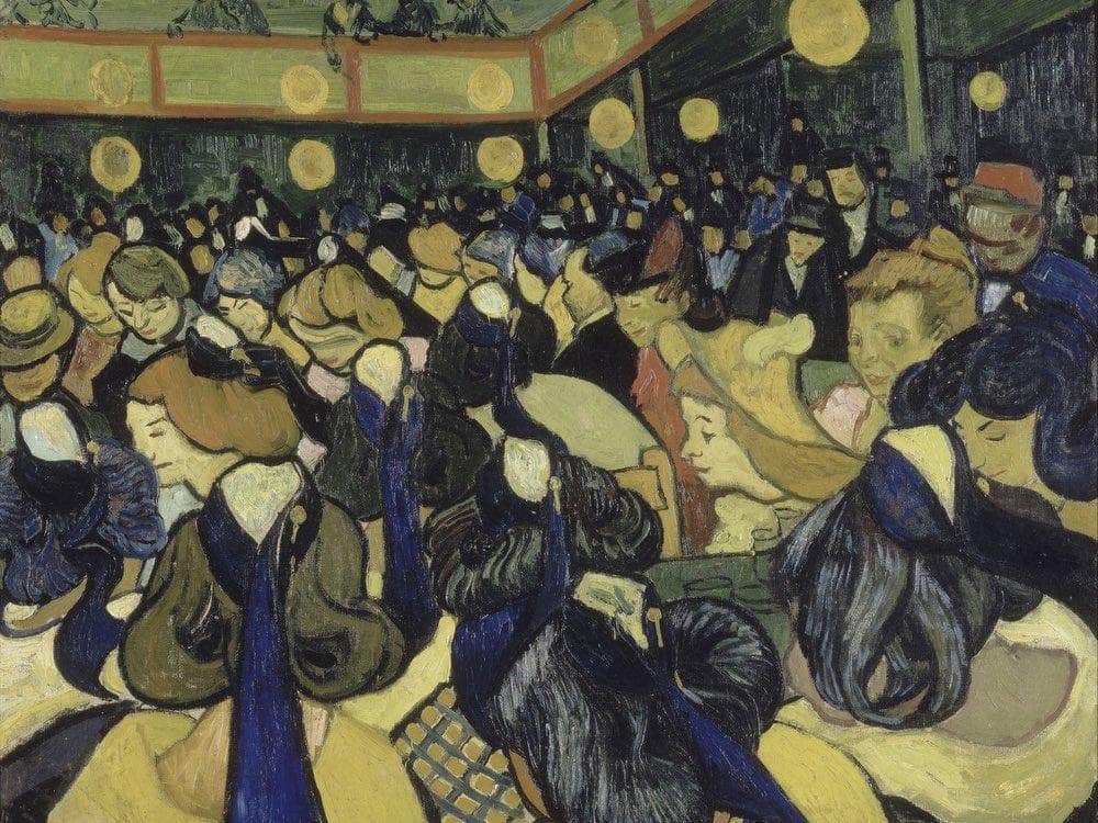 The Dance Hall In Arles By Vincent Van Gogh Fine Art Print