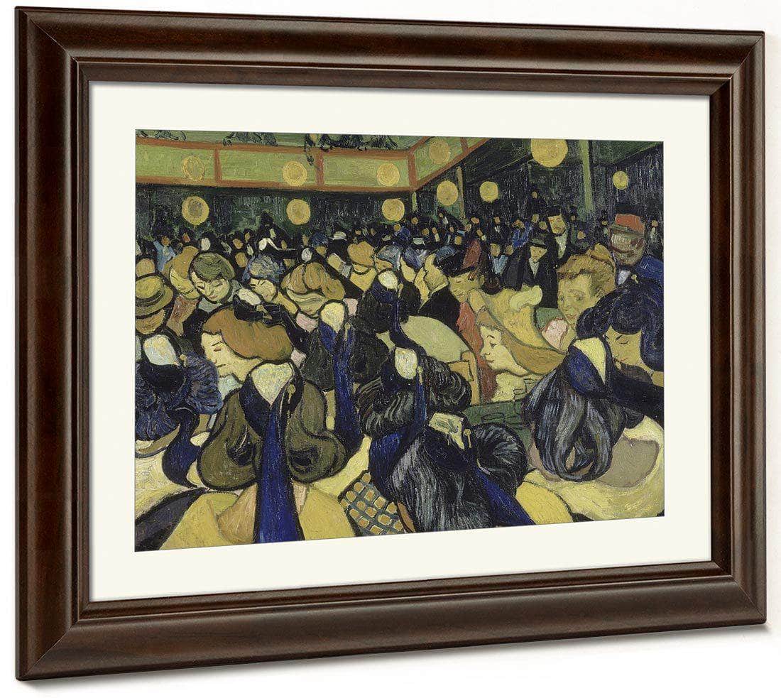 The Dance Hall In Arles By Vincent Van Gogh Fine Art Print