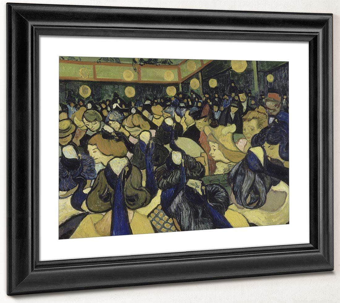 The Dance Hall In Arles By Vincent Van Gogh Fine Art Print