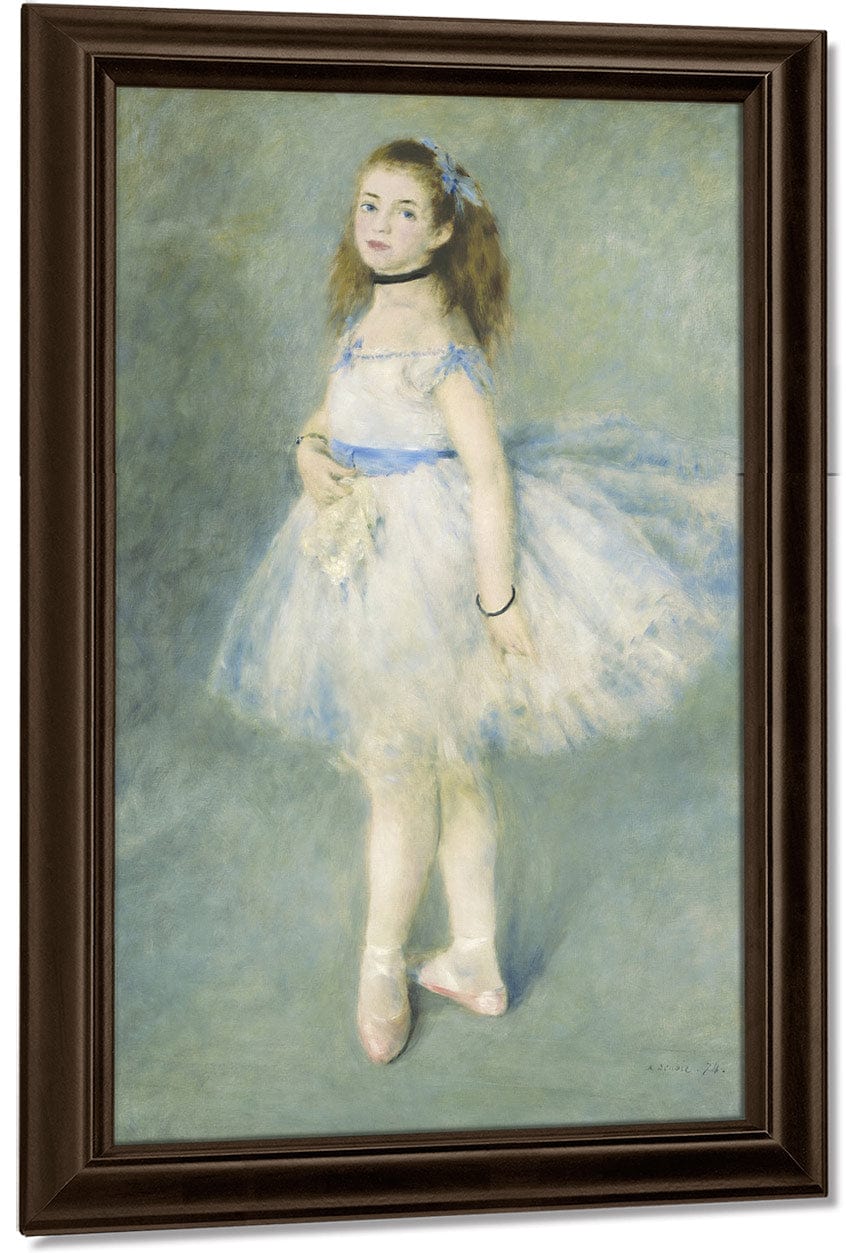 The Dancer By Pierre Auguste Renoir Fine Art Print