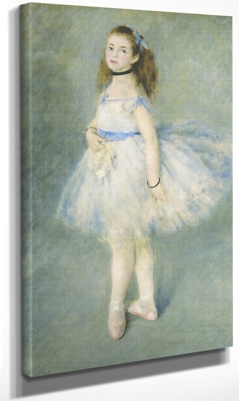 The Dancer By Pierre Auguste Renoir Fine Art Print
