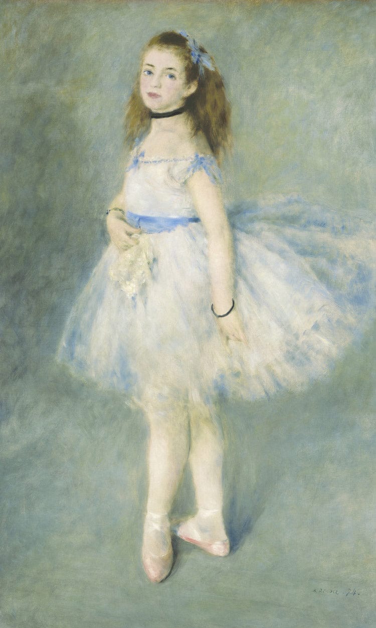 The Dancer By Pierre Auguste Renoir Fine Art Print