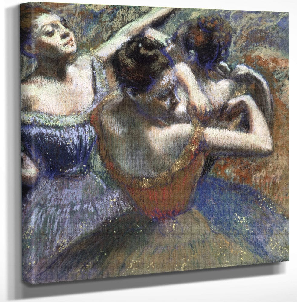 The Dancers By Edgar Degas Fine Art Print