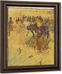 The Dancers By Maurice Brazil Prendergast Fine Art Print