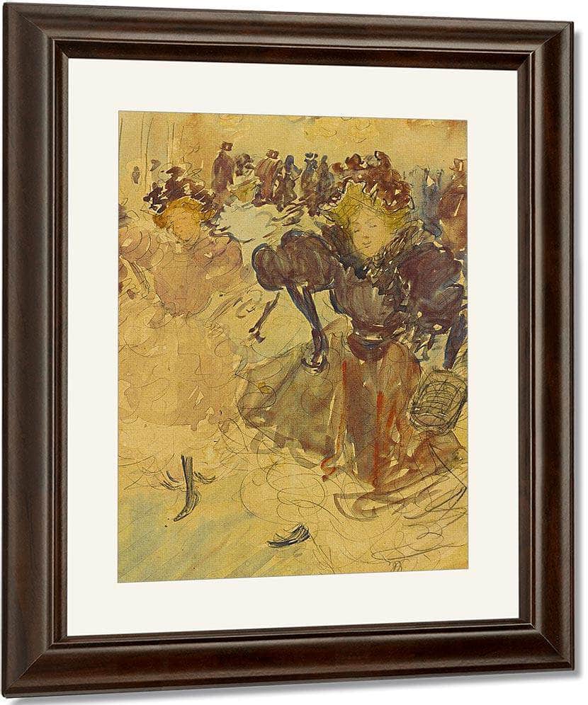 The Dancers By Maurice Brazil Prendergast Fine Art Print