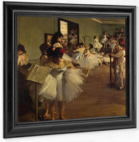 The Dancing Class By Edgar Degas Fine Art Print