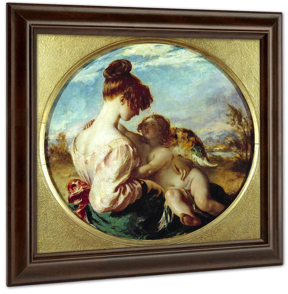 The Dangerous Playmate By William Etty Fine Art Print