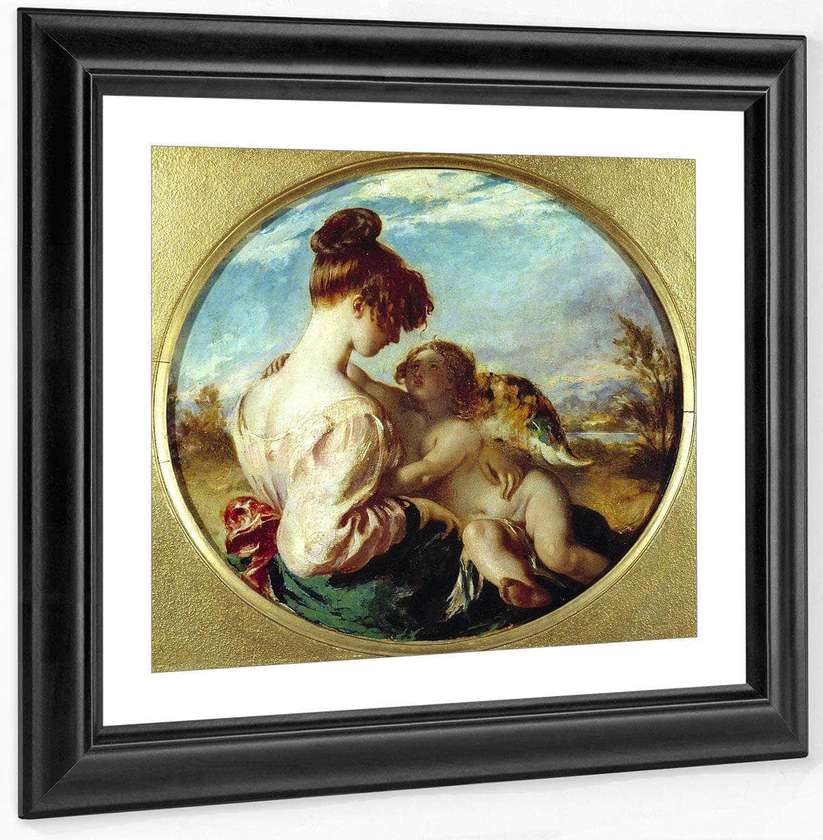 The Dangerous Playmate By William Etty Fine Art Print