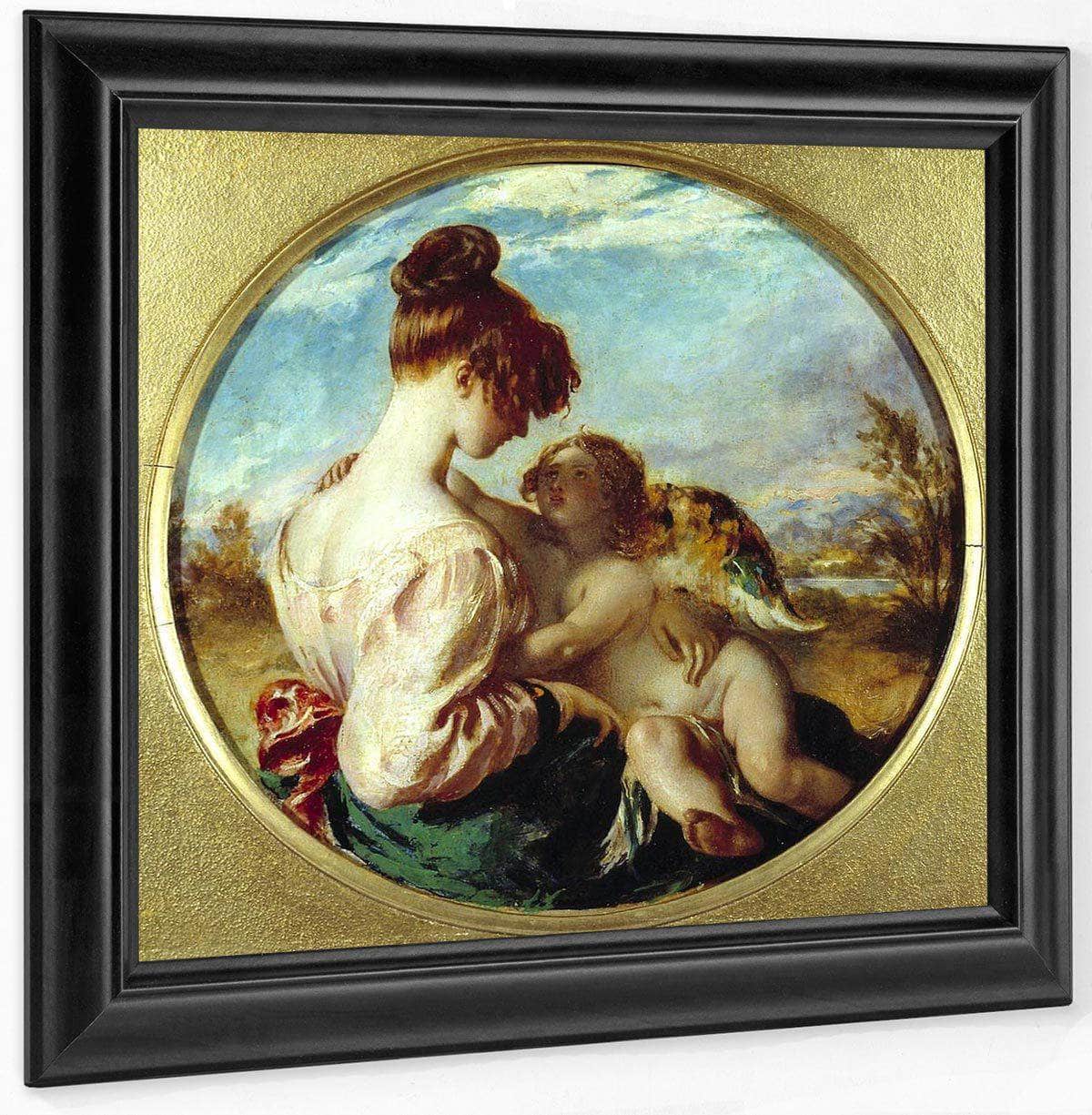 The Dangerous Playmate By William Etty Fine Art Print