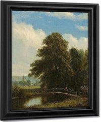 The Darent, Kent, England By Sanford Robinson Gifford Fine Art Print