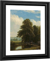 The Darent, Kent, England By Sanford Robinson Gifford Fine Art Print