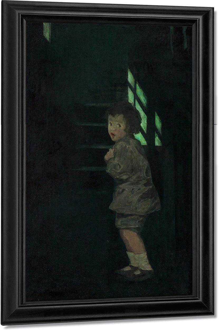 The Dark By Jessie Willcox Smith Fine Art Print