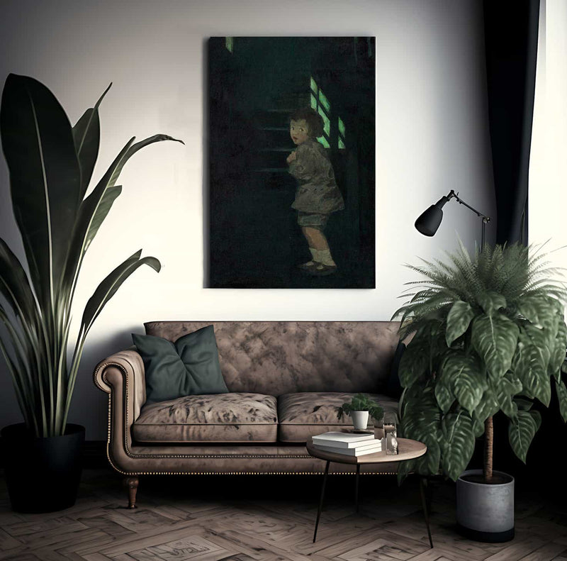 The Dark By Jessie Willcox Smith Fine Art Print