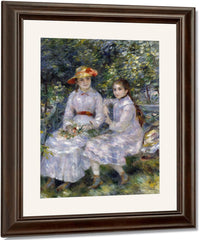 The Daughters Of Durand Ruel By Pierre Auguste Renoir Fine Art Print