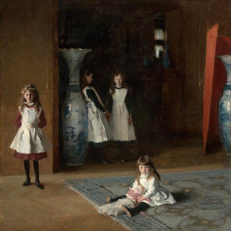 The Daughters Of Edward Darley Boit By John Singer Sargent Fine Art Print