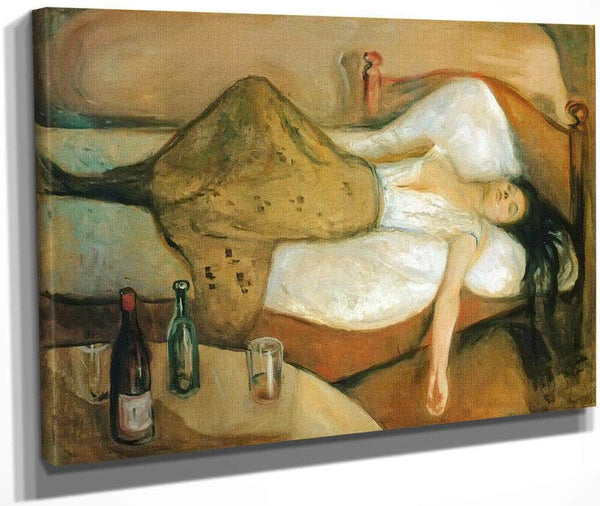 The Day After 189495 By Edvard Munch Fine Art Print