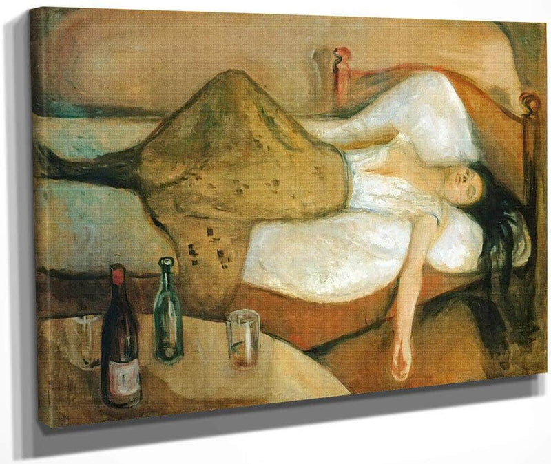 The Day After 189495 By Edvard Munch Fine Art Print
