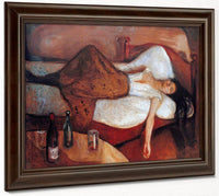 The Day After 1895 By Edvard Munch Fine Art Print