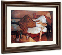 The Day After 1895 By Edvard Munch Fine Art Print