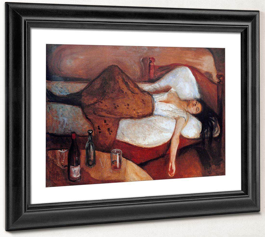 The Day After 1895 By Edvard Munch Fine Art Print