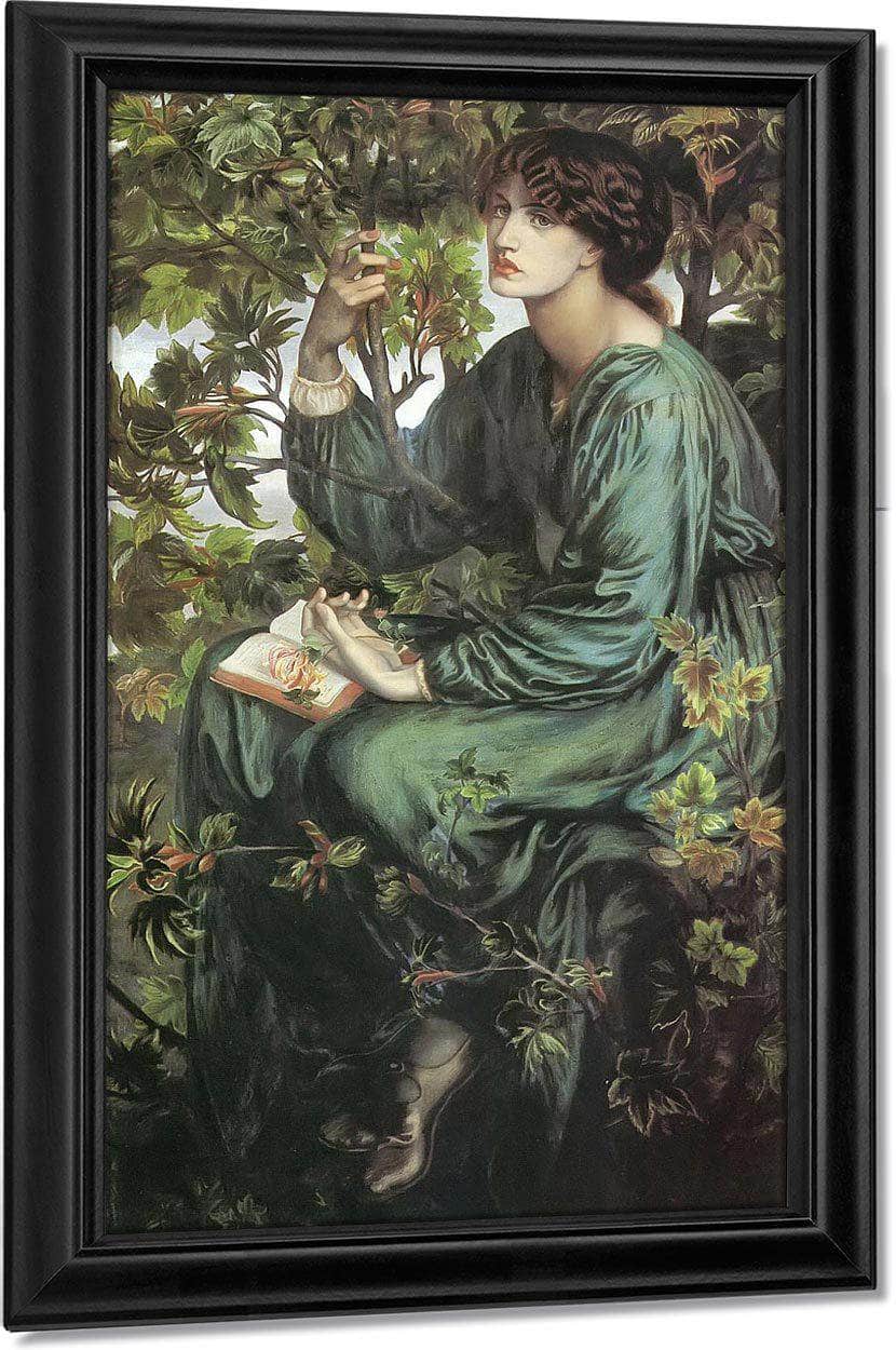 The Daydream By Dante Gabriel Rossetti Fine Art Print