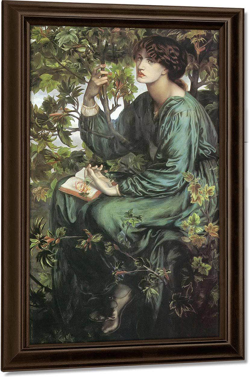 The Daydream By Dante Gabriel Rossetti Fine Art Print