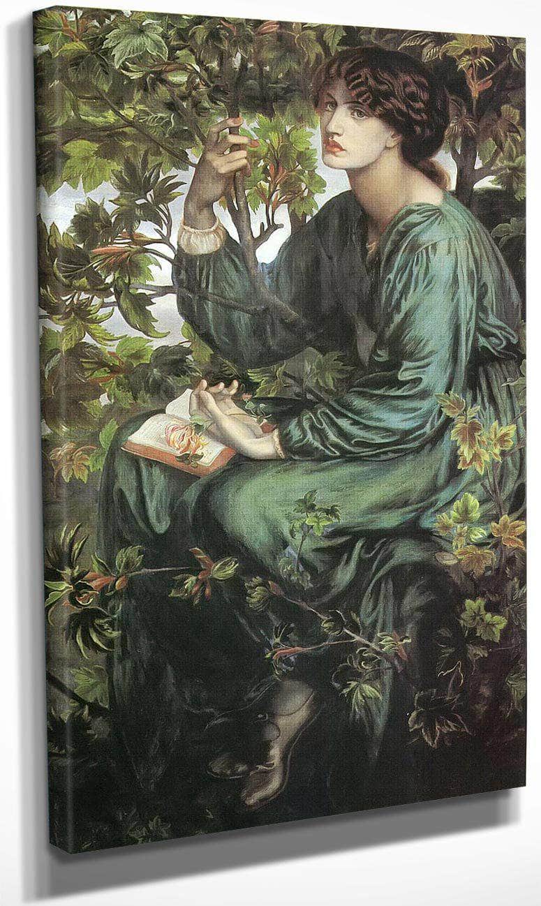 The Daydream By Dante Gabriel Rossetti Fine Art Print